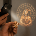 Shri Ram Divine Pendant™ with Hidden Meditating Hanuman Ji Image