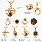 Shri Ram Divine Pendant™ with Hidden Meditating Hanuman Ji Image