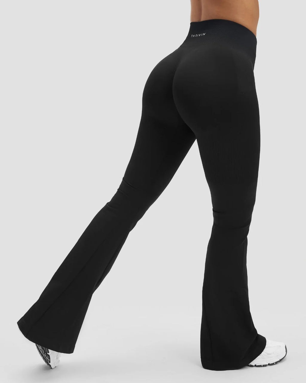 Sculpting High Waist Flare Leggings