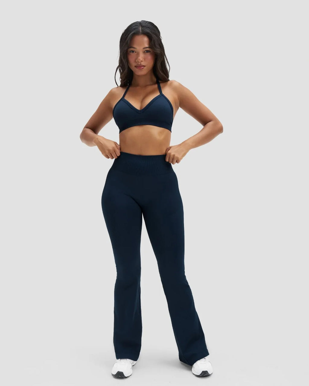 Sculpting High Waist Flare Leggings