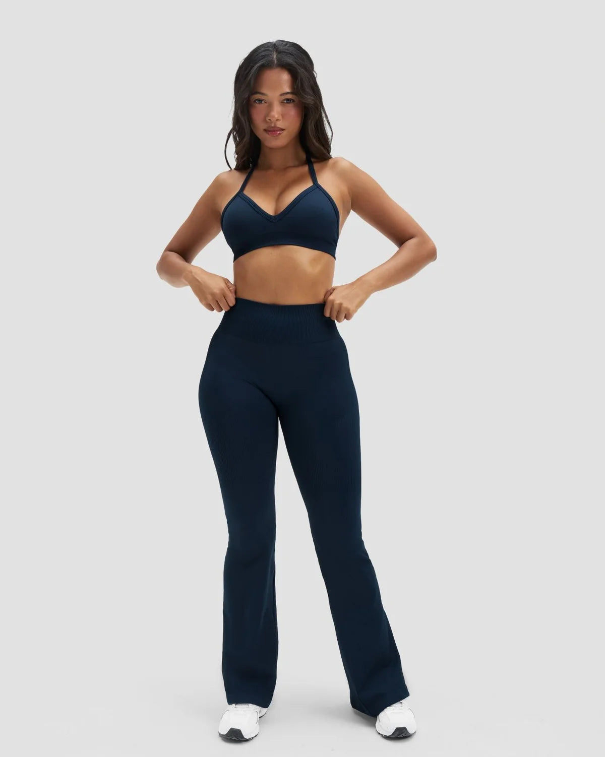 Sculpting High Waist Flare Leggings