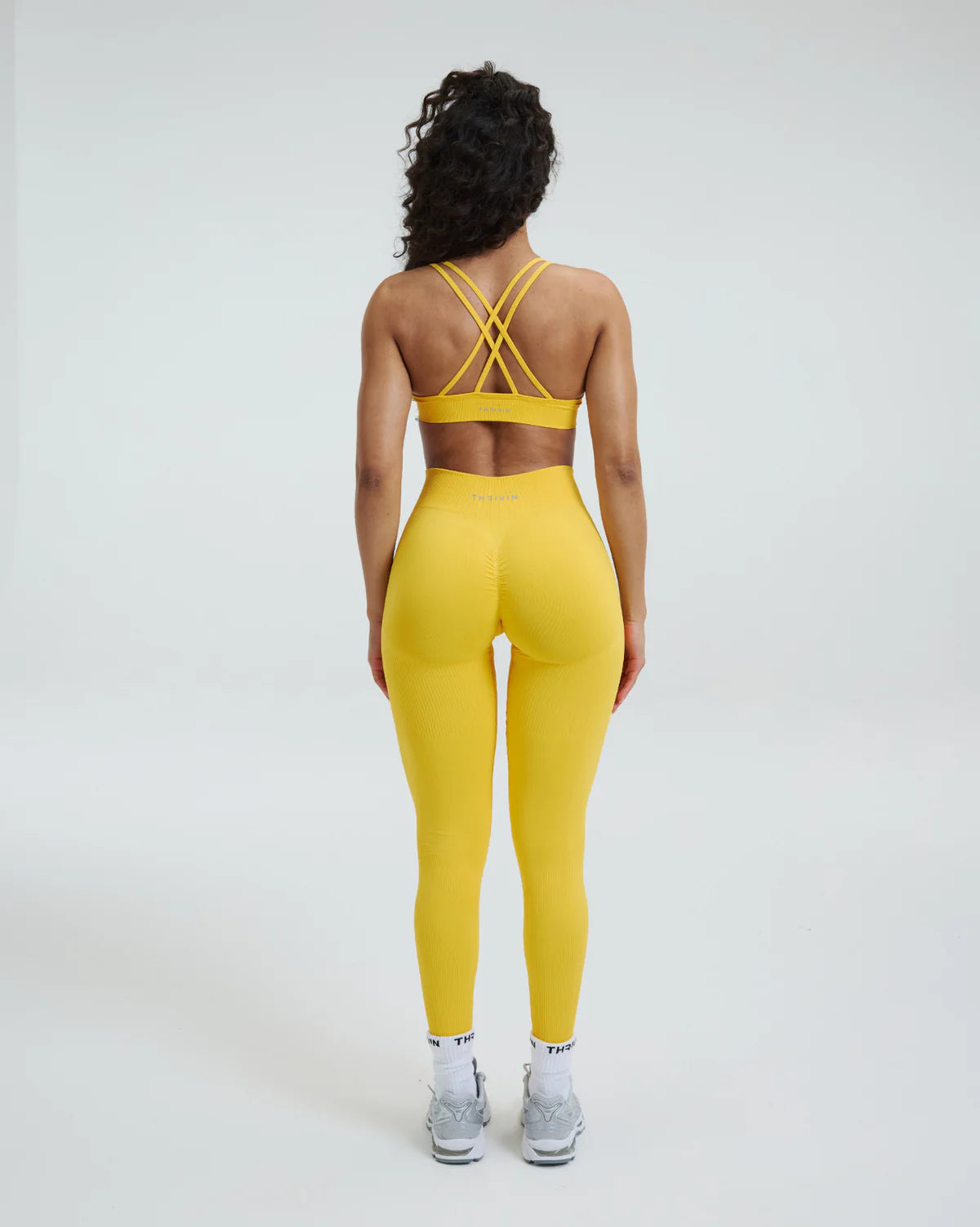 Super Scrunchy Butt Leggings Pack of 3 ( black,maroon,yellow )